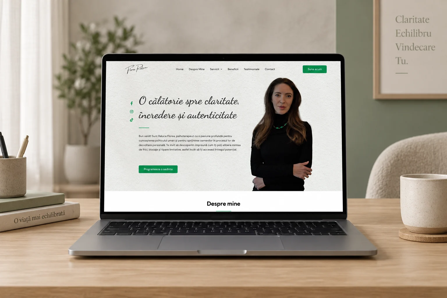Florea Raluca — Site de prezentare